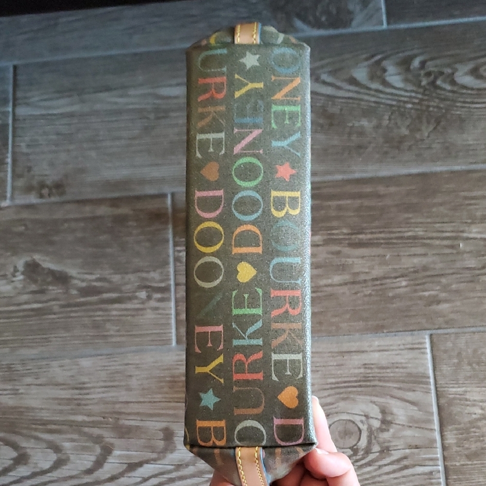 Dooney & Bourke Colorful Logo Shoulder Bag - Picture 3 of 11